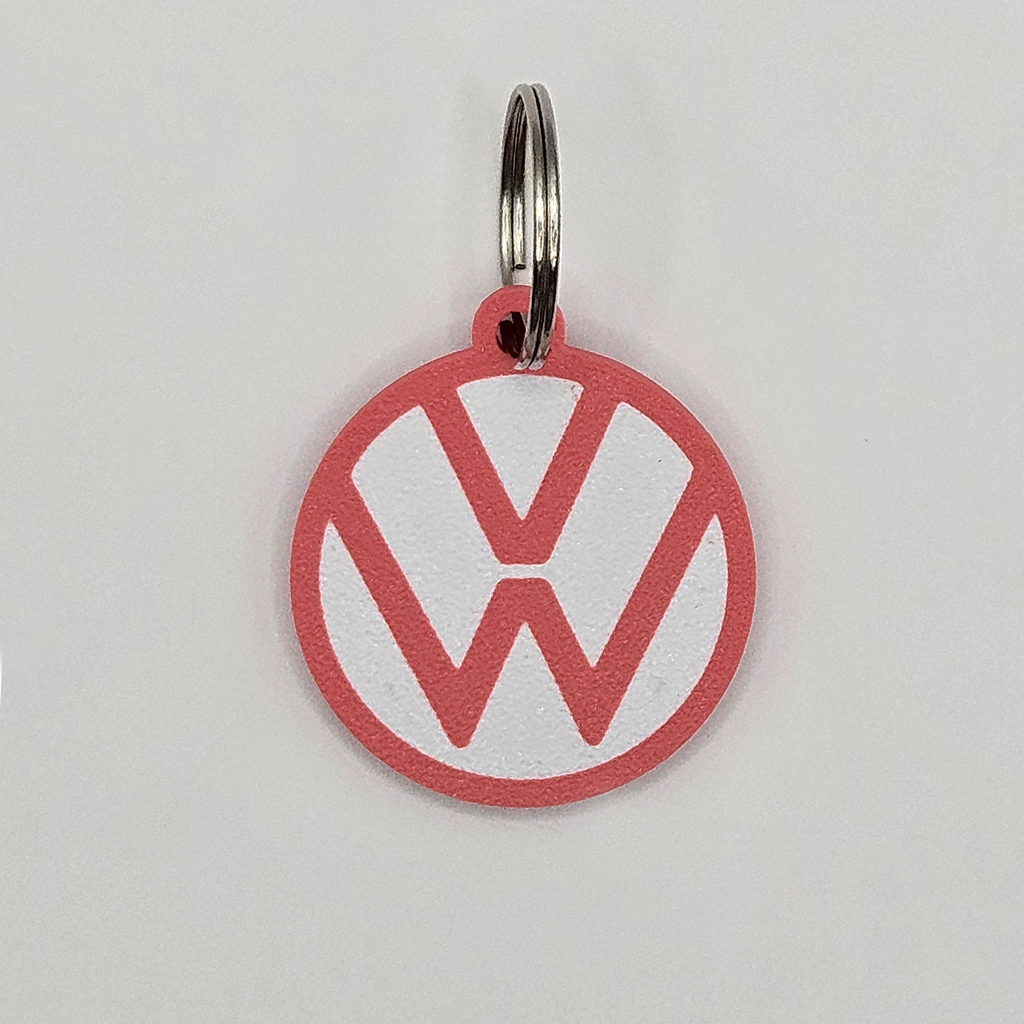 Volkswagen sleutelhanger roze